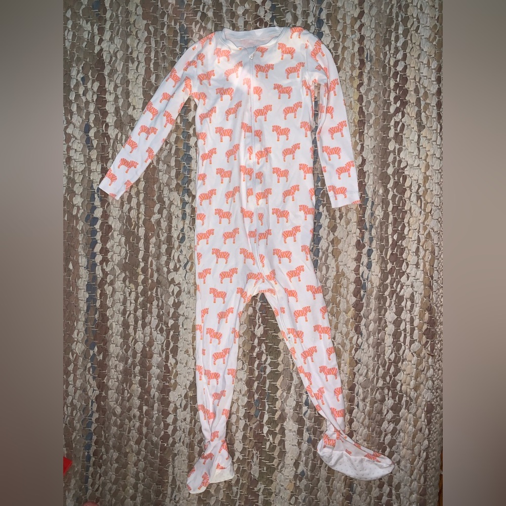 Primark Kids Footie with Orange Tiger Design